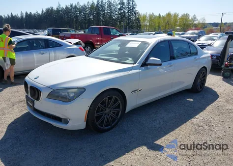 2009 BMW 750Li from USA, damaged, VIN WBAKB83549CY59299